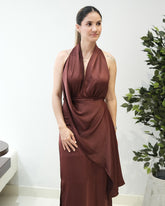 Vestido maxi torbellino M tono especial