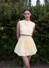 Falda Globo Amarillo