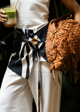 Sobrepuesto Capuchino Estampado