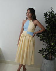 Vestido único bicolor talla XS/S