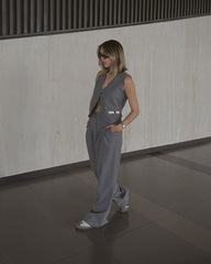 Set Latino Vest Gray