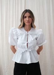 Blusa Cigarras Blanco