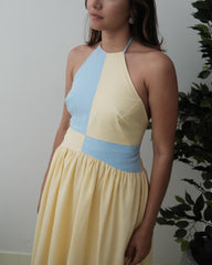 Vestido único bicolor talla XS/S