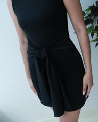 Vestido licrado negro