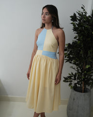 Vestido único bicolor talla XS/S