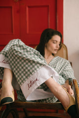 Pantalón Gaviota Cuadros Verde