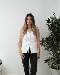 Chaleco Ofelia Ivory