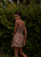 Vestido Cafetal Animal Print