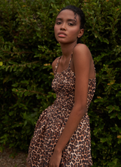 Vestido Cafetal Animal Print