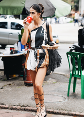 Enterizo Machiatto Estampado