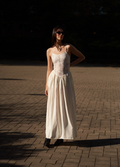 Vestido Botero Ivory