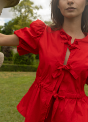 Blusa Cigarras Rojo