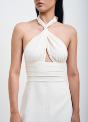 Vestido Lola Ivory