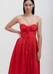 Vestido Aratoca Rojo