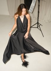 Blusa Main Drama Negro