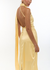 Vestido Maid Of Honor Amarillo